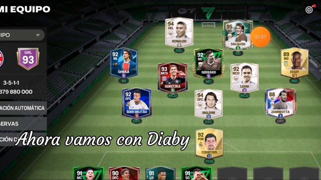 Diaby es buenísimo si estas empezando a jugar #fc24 смотреть онлайн