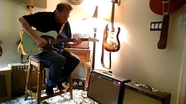 Gary Roberts - Late Night Blues - Fender Ultra Luxe Telecaster Upgraded смотреть онлайн