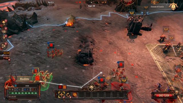 Warhammer 40,000 Battlesector - New DLC Daemons of Khorne смотреть онлайн
