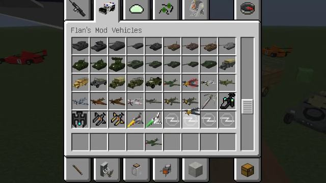 Обзор мода для майнкрафт Flan's mod часть 8 машины и самолёты 2 смотреть онлайн