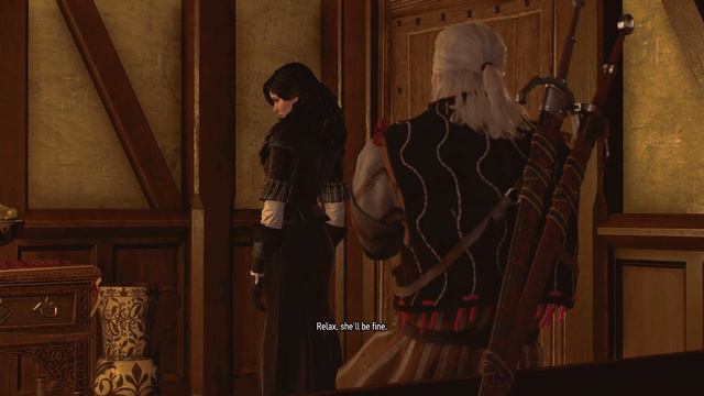 Witcher 3 Wild Hunt Funny Scene : Geralt And Yennefer Funny Parenting Ciri смотреть онлайн