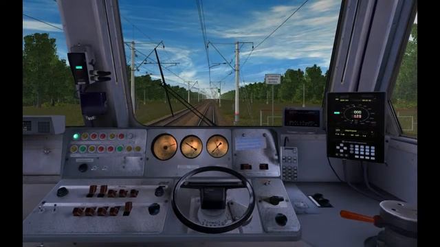 Trainz: ЭД4М-0056, рейс №6991, Владимир — Москва