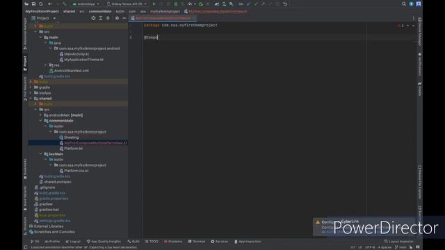 Kotlin multiplatform mobile + Compose / Add compose to your KMM project / Android + iOS / KMP смотреть онлайн