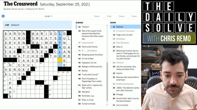 The Most Difficult Word I've Seen In A Crossword! - 25 September 2021 New York Times Crossword смотреть онлайн