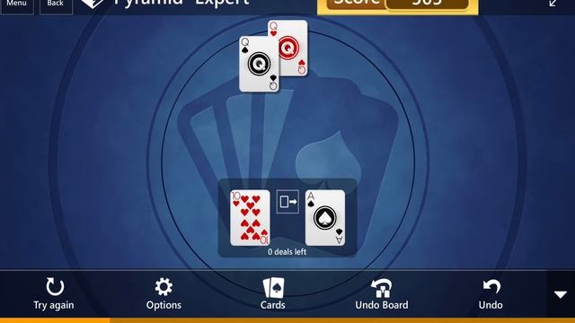 Microsoft Solitaire Collection: Pyramid - Expert - April 23, 2020 смотреть онлайн