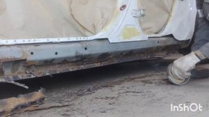 Замена порога Mazda