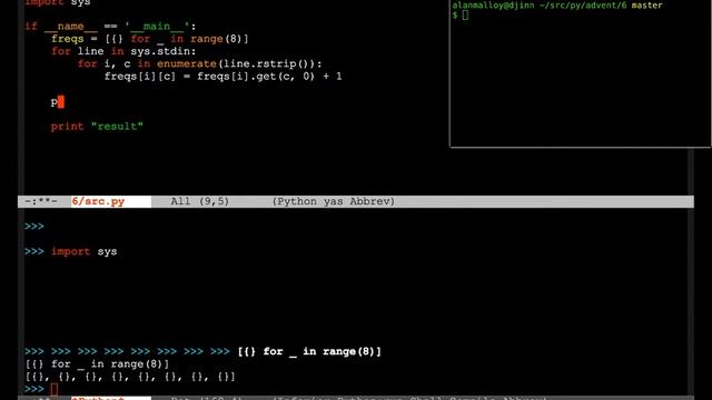 Advent of Code 2016, day 6 смотреть онлайн