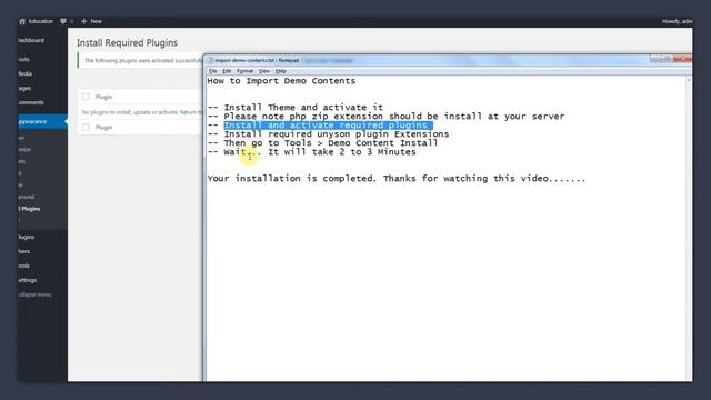 Final How to Import Demo Contents смотреть онлайн