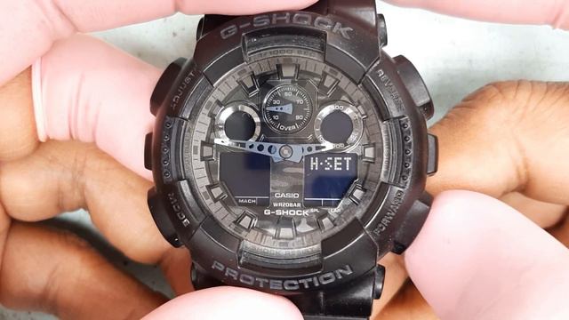 How To Setting TIME G-SHOCK GA-100CF Digital Watch | SolimBD | DIY смотреть онлайн