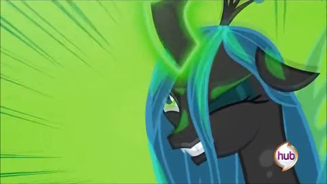 Queen Chrysalis Sings Maleficence