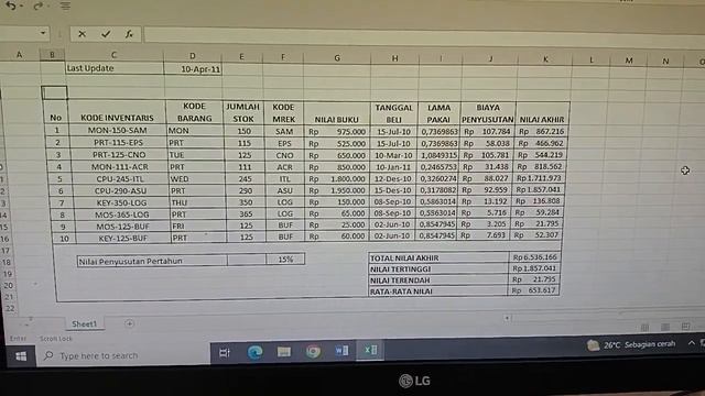 Latihan 1 Excel, e-commerce смотреть онлайн