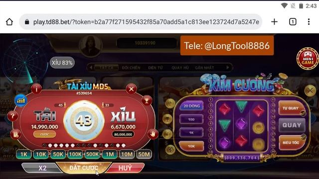 Tool hack tài xỉu MD5 hoạt động có ok không.Thực chiến như thế nào. смотреть онлайн