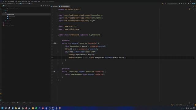 COMMENT CRÉER UN PLUGIN VELOCITY ? Les commandes ! #2 смотреть онлайн