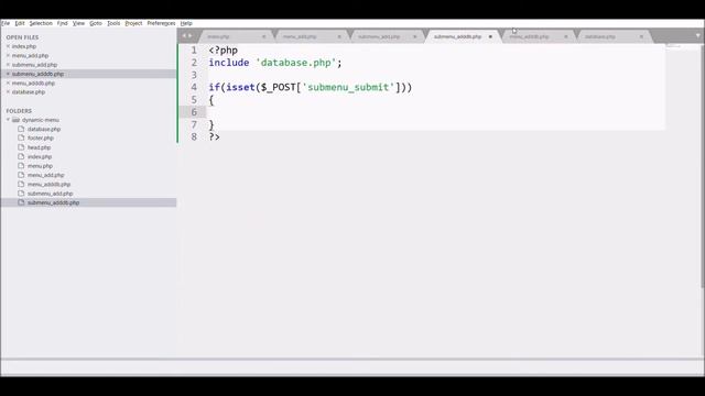 Create Sub Menu Panel ( Dropdown Menu ) | Create Dynamic Menu in PHP and MySQL | Part 2 смотреть онлайн