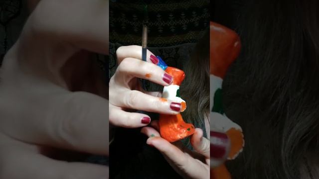 мастер-класс по росписи зайки. Элен Веточка(Елена Шишкина) смотреть онлайн