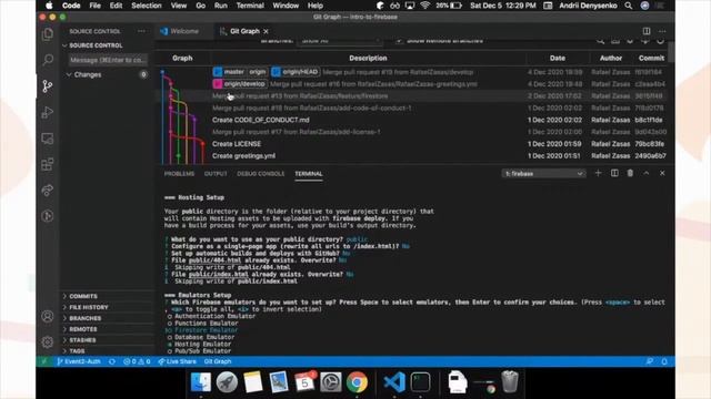 Firebase Updated Forked Repo