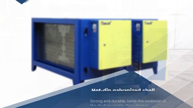 Commercial Kitchen Smoke Extractor Honeycomb Smoke Purifier