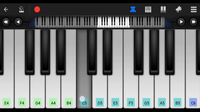 Welcome to the Black Parade (Piano Part) • Perfect Piano App смотреть онлайн
