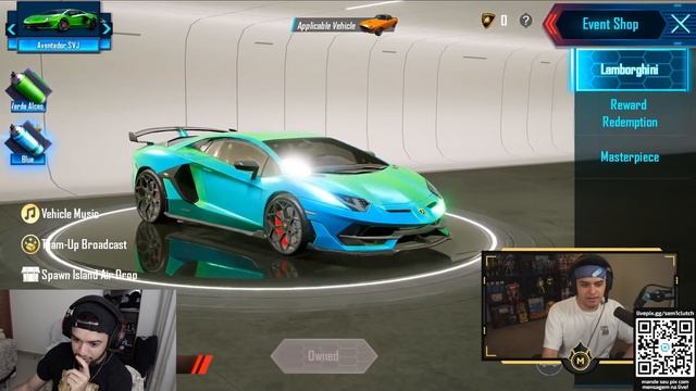 REACT SECRET CARBON FIBER Lamborghini MYTHIC skin - PUBG MOBILE смотреть онлайн