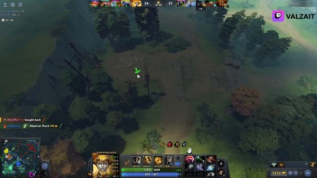 Дб 3ка(Dawnbreaker Offlane) в новом патче 7.33 5500 ММР