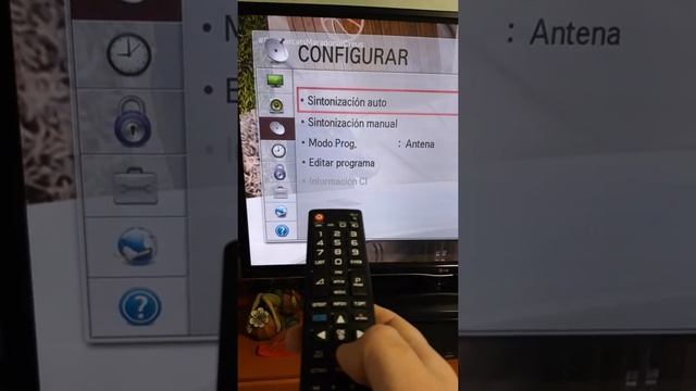 Sintonizar canales en Televisor LG смотреть онлайн