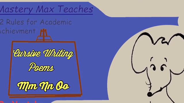 Reading of fun Cursive Writing Poems from A to Z смотреть онлайн