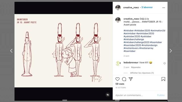 VOS DESSINS ET ANIMATIONS DU INKTOBER (c’est impressionnant) смотреть онлайн