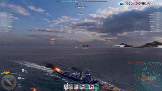 World of Warships: Special Challenge With T9 AL Azuma (Expert Loader Mode) 5/28/2022 смотреть онлайн