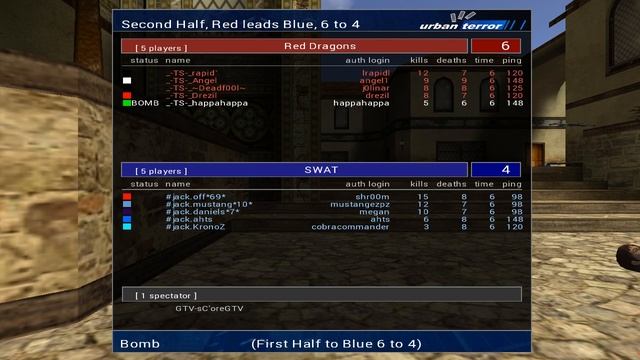 Urban Zone BOMB League - WB Round 2 - _-TS-_ vs #jack. смотреть онлайн