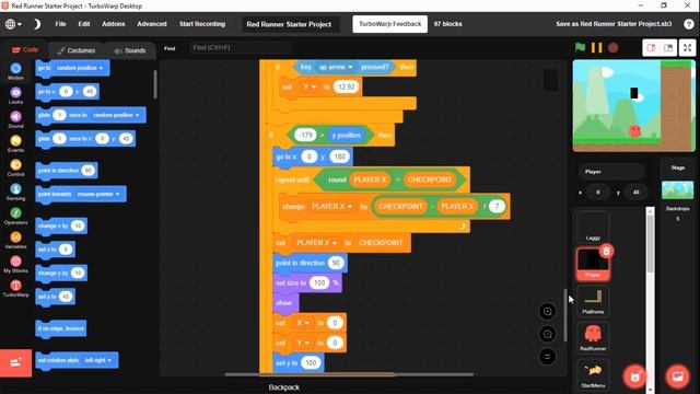 Scratch Tutorial| Scratch Scrolling Platformer Tutorial (PART 1) | Scrolling Platformer Game Scratc смотреть онлайн