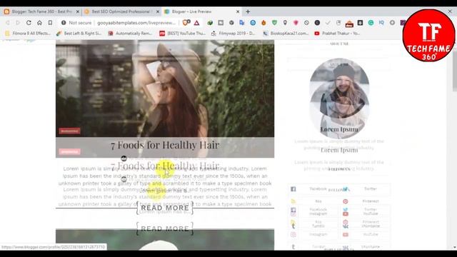 Best SEO Optimized Professional Free Blogger Templates Download 2020 | Techno Vedant смотреть онлайн