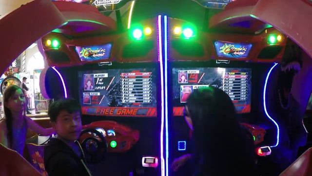 Cruis'n Blast 2017 Arcade Game 2 Player Dual Screen レースゲーム смотреть онлайн