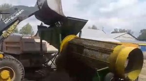 Барабанный грохот, промышленное сито,сеялка, sova