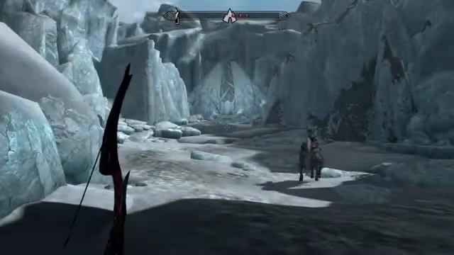 Skyrim Special Edition - Karstaag unique boss fight смотреть онлайн