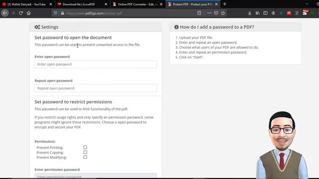 Cara Memproteksi File PDF Agar Tidak Bisa di Ubah, Convert dan Juga Tidak Bisa di Print смотреть онлайн