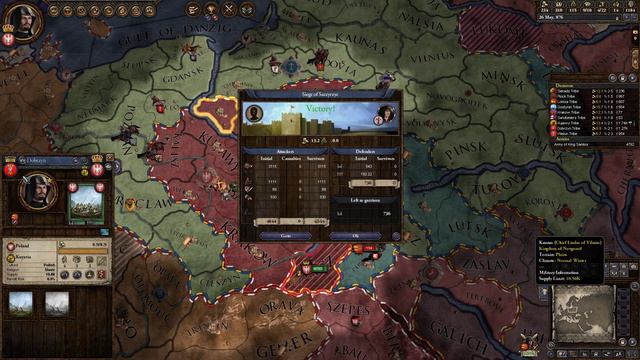 Crusader Kings II - From Count to King of Poland - #08 - Next moves смотреть онлайн
