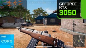 PUBG : RTX 3050 8GB + i3-12100F : Ultra, Low Settings