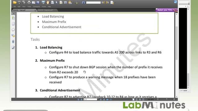 LabMinutes# RS0059 - Cisco BGP Advance Route Advertisement (Part 1) смотреть онлайн