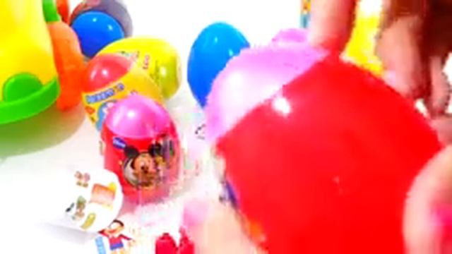 surprise eggs micky mouse truck video by toys4ever смотреть онлайн