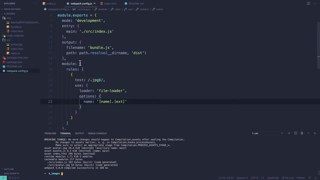 使用file-loader打包图片【Webpack】 смотреть онлайн