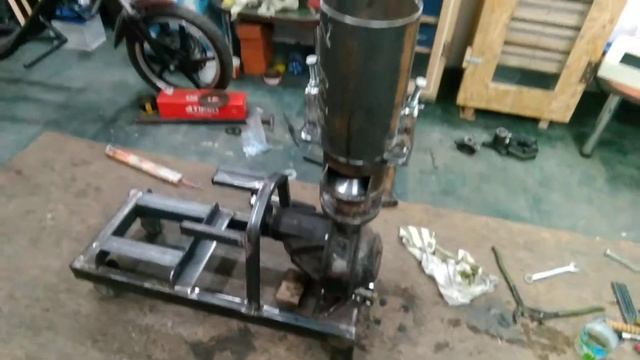 самодельный гранулятор 125 матрица, дело идёт к завершению.
