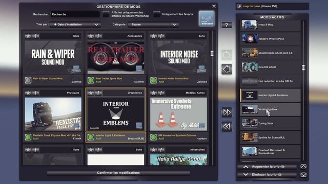 [ ETS 2 1.44 ] LES MODS QUE J'UTILISE EN VERSION 1.44 смотреть онлайн