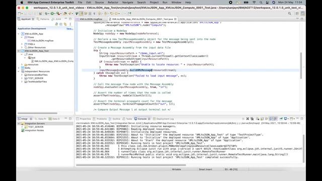 IBM App Connect Enterprise 12: An in depth look, how to create a test case for a message node смотреть онлайн