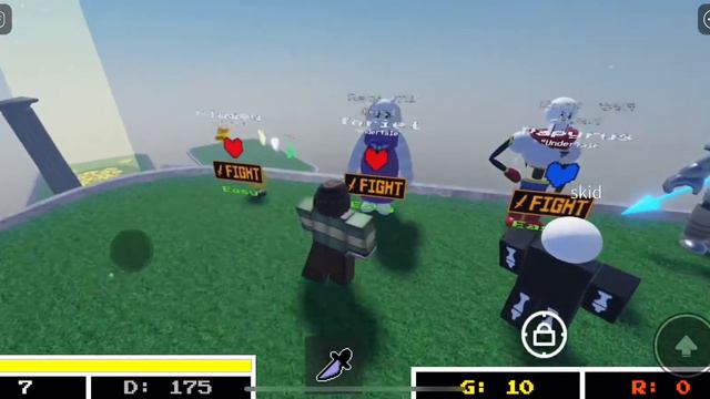 Checking out yet another Undertale roblox game. | Undertale: Determination смотреть онлайн