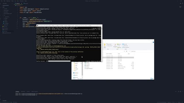 How to Convert Python PyQt5 app to one file .EXE смотреть онлайн
