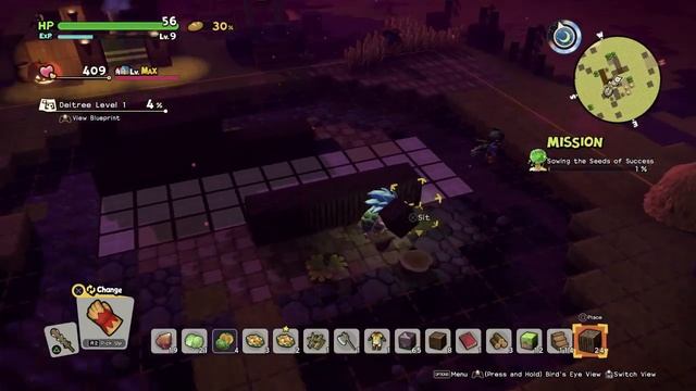 Dragon Quest Builders 2 –Complete Construction Deitree Level 1 Blueprint - Walkthrough смотреть онлайн