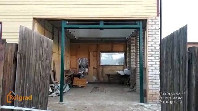 Секционные ворота Дорхан смотреть онлайн