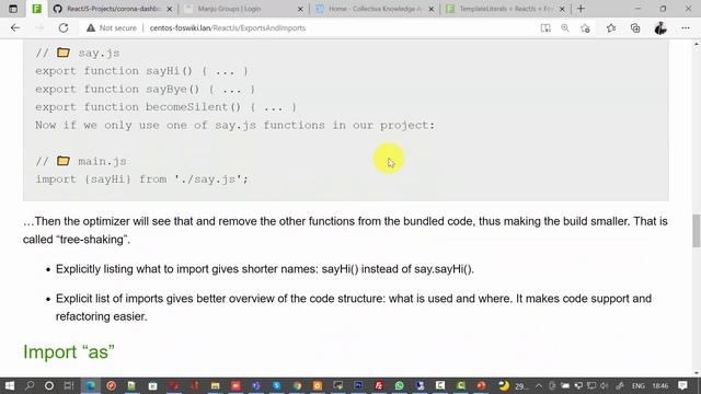 #10. தமிழில் | Export and Import in Javascript | ReactJS Development смотреть онлайн