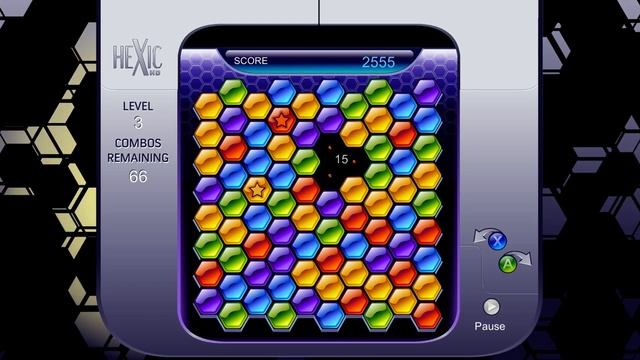 HEXIC HD, 14 minutes of 4K gameplay. смотреть онлайн