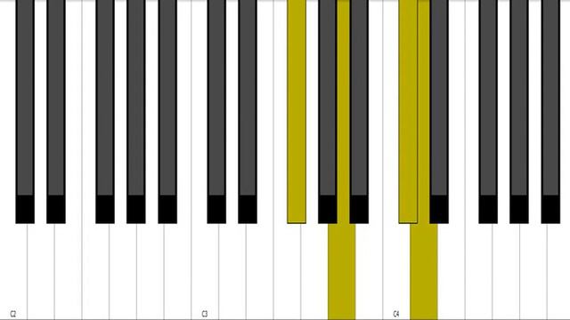 B minor 9 Rootless Piano Chord + Inversion смотреть онлайн